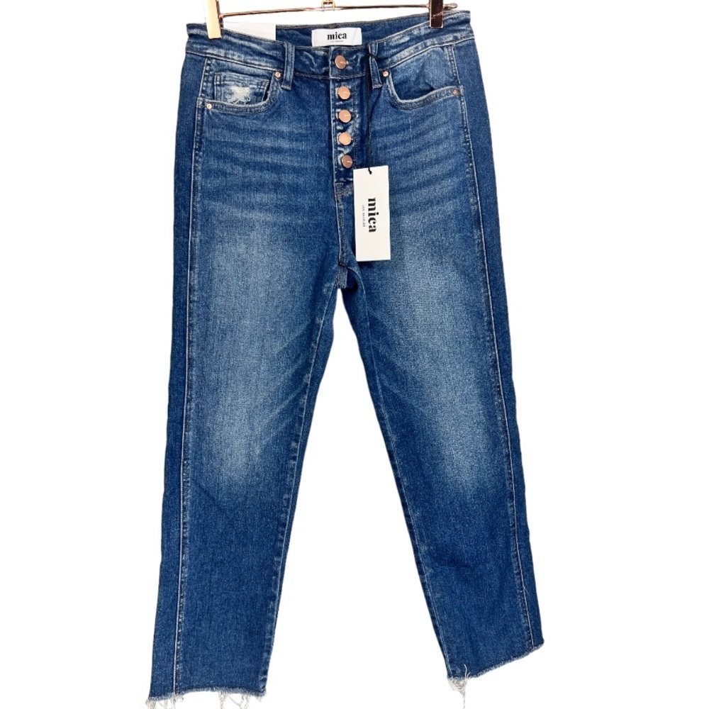 Mica Women's Blue Ankle Jeans